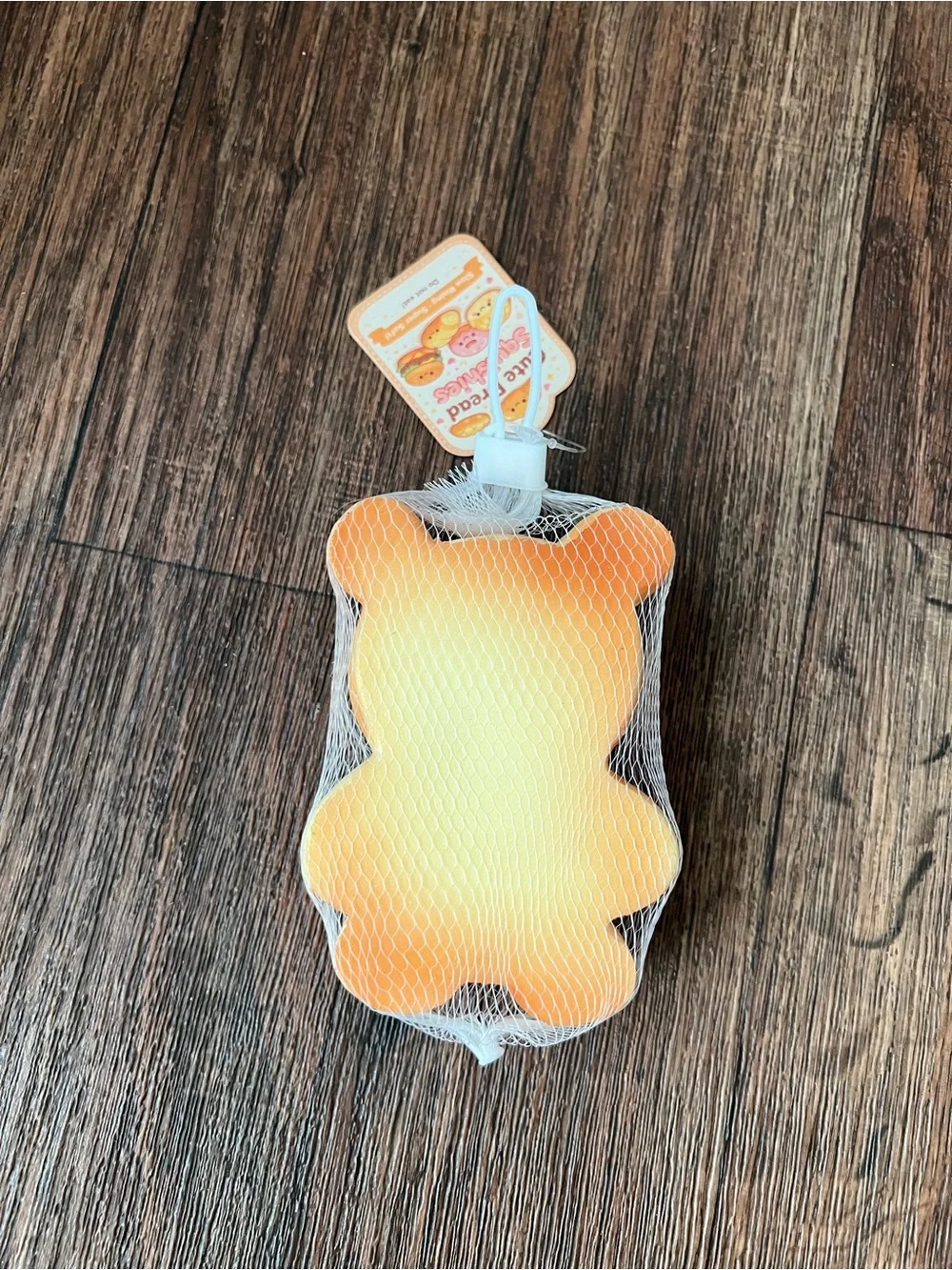 🧸🍞 Cute Bread Bear Squishy | Stress Relief Fidget Toy | New